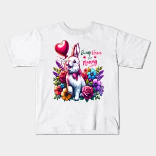 Bunny Kisses For Mommy: Celebrate Everything Kids T-Shirt